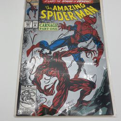 Marvel Comics, Spider-Man Comic Book - April 1992 - 361 - Carnage Part 1