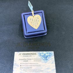 Pendant Diamonds Real  Certified  10k Gold