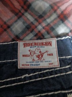 True Religion men’s jeans size 38 straight cut