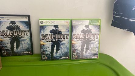 Call of duty world at war xbox360 complete with booklet
