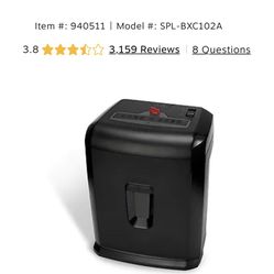 Staples Paper Shredder 
