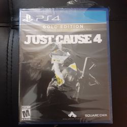 Ps4 Game ... Just Cause 4 Gold Edition Brand New !!!