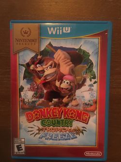 Nintendo Wii U donkey Kong country tropical freeze