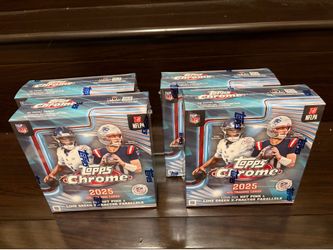 2025 Topps Chrome NFL Mega Box Sale!