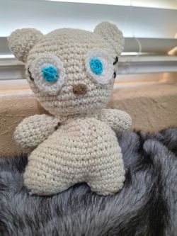 Cute crochet bear