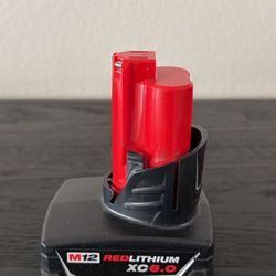 Milwaukee M12 6.0ah