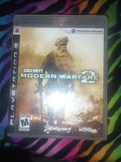 Ps3 cod modern warfare 2