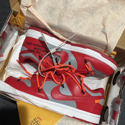 Nike Dunk Off White ‘University Red’