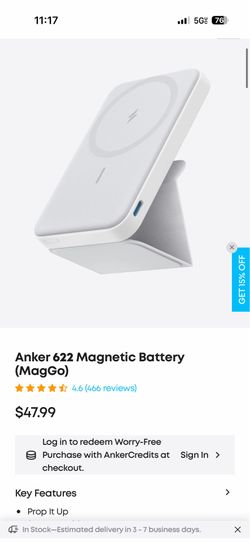 Anker 622 Magnetic Battery (MagGo)