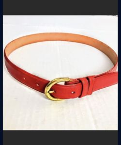 Coach Leather Belt