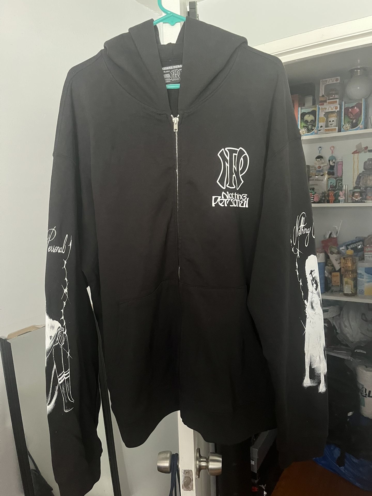 Nothing personal zip up