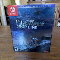 Fate/EXTELLA LINK Fleeting Glory Limited Edition (Nintendo Switch) – New Sealed