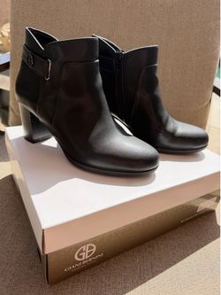 Giani Bernini black boots
