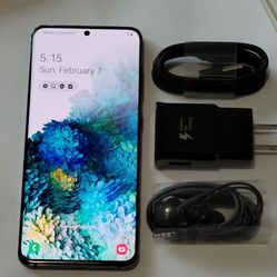 Samsung Galaxy S20,  Factory Unlocked,  Excellent Condition.  Like New 