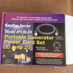 Transfer Switch And Generator Extention Cords