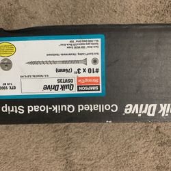 Screws Deck Drive #10x3” 