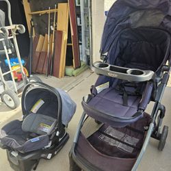 Graco 3-in-1 Stroller And Car Seat