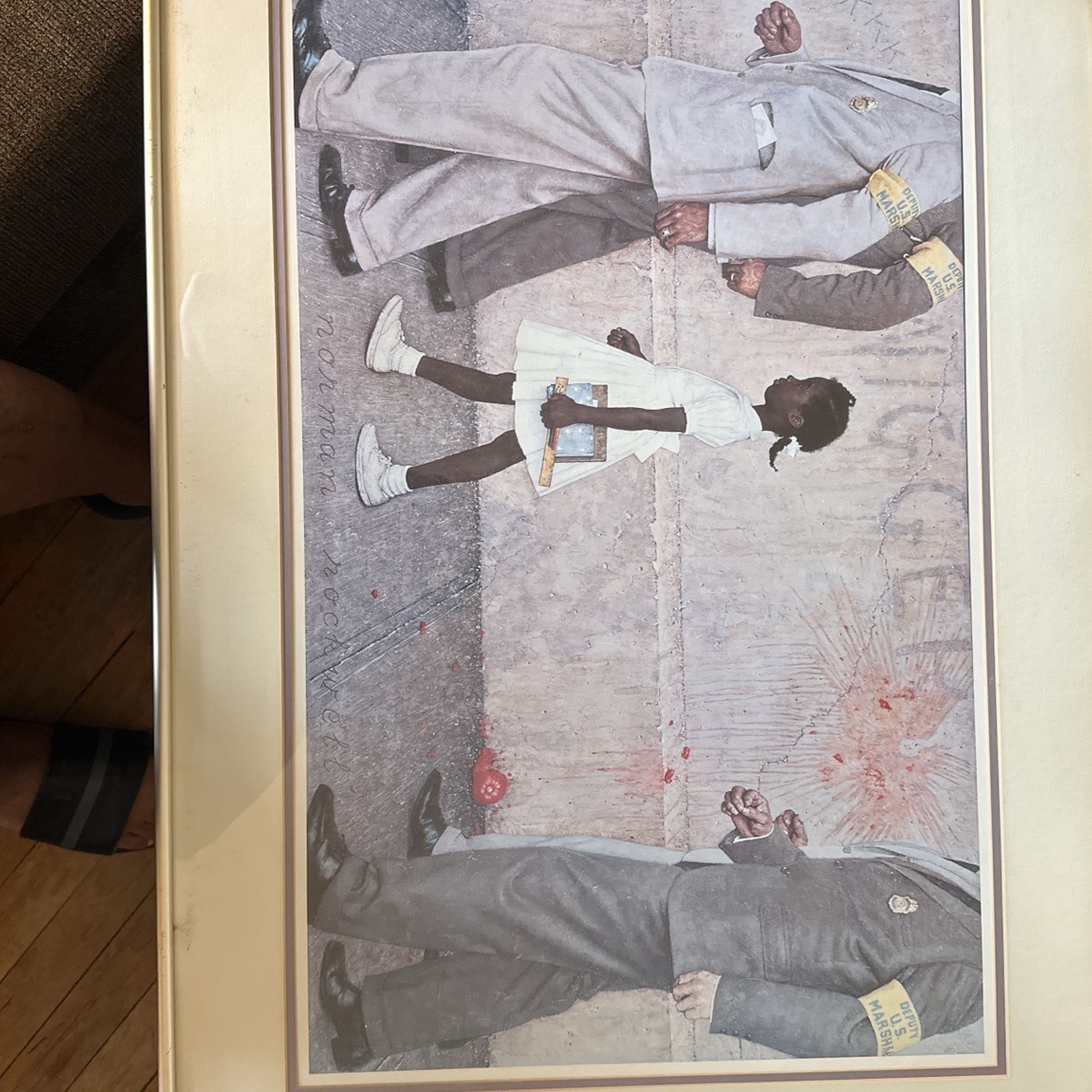Norman Rockwell Painting