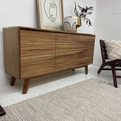 READ AD New Credenza Art Planter Plants Pot Vase Dresser Table Sofa Teak Bookcase Mirror Desk Lamp Pottery Wood Ceramics Couch Loveseat Chair