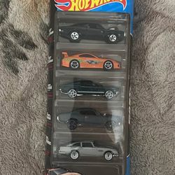 Hotwheels f&f 5 Pack 