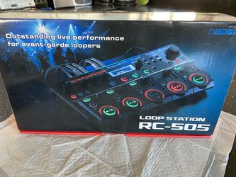 Roland BOSS RC-505 Loop Station Brand New In The Box Includes Original. BOSS DC Adapter