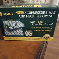 Nagoya Acupuncture Mat And Neck Pillow Set