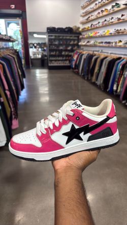 Brand new Pink Bape Sk8  Sz11
