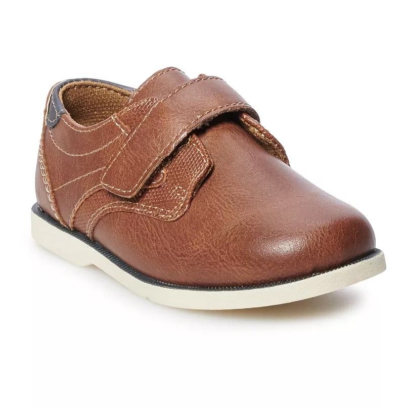 Jumping Beans Jace Toddler Oxford Shoes - Cognac, Size 5T