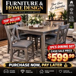 7pcs Dining set