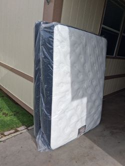 Queen sise euro pillow mattress only