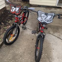 set of bicycle
