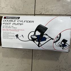 New Double Cylinder Foot pump 