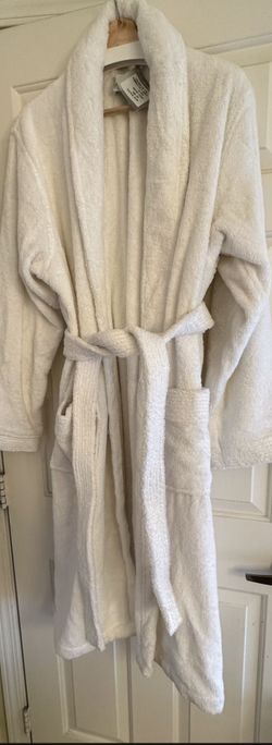 Cotton Robe White New Size XL