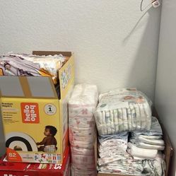 Mixed Baby Diapers 