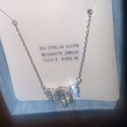 Vvs One Diamond Moissanite Necklace