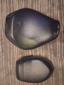 Stock OEM 2009-2017 Yamaha V-Star 950 Passenger & Driver Seat Pad
