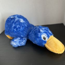 Blue Stuffed Animal Duck