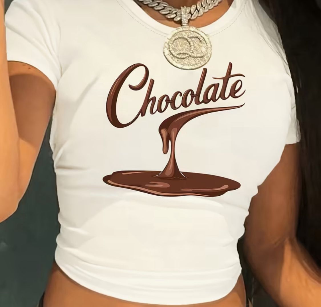 Chocolate 🍫 Crop Top