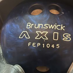 2010 Brunswick Axis Bowling Ball