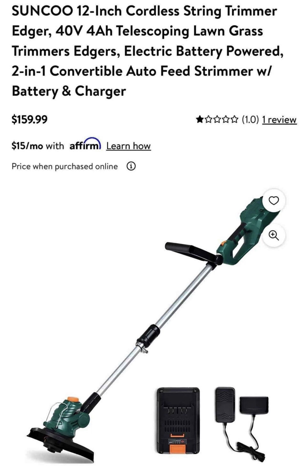12” String Trimmer