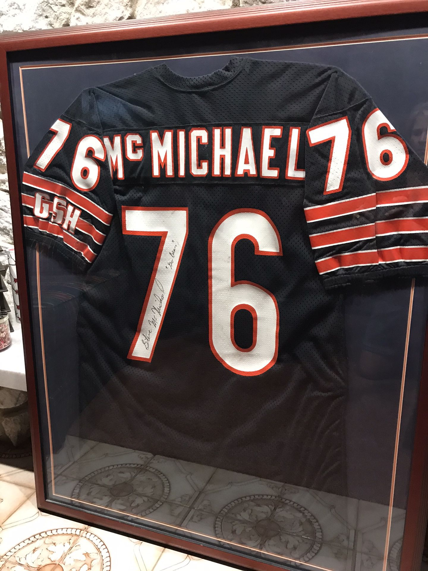 Steve McMichael Signed Chicago Bears Jersey (JSA COA) NFL & WCW Wrestl –  Super Sports Center