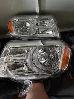 Headlight Assembly Pair for 2012-2015 Honda Pilot