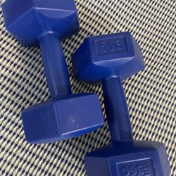 Set Of 2 Dumbbell Weights 5lb Each