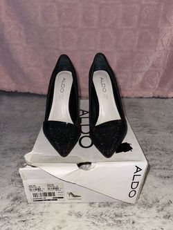Aldo Sciortino rhinestone high heels size 6