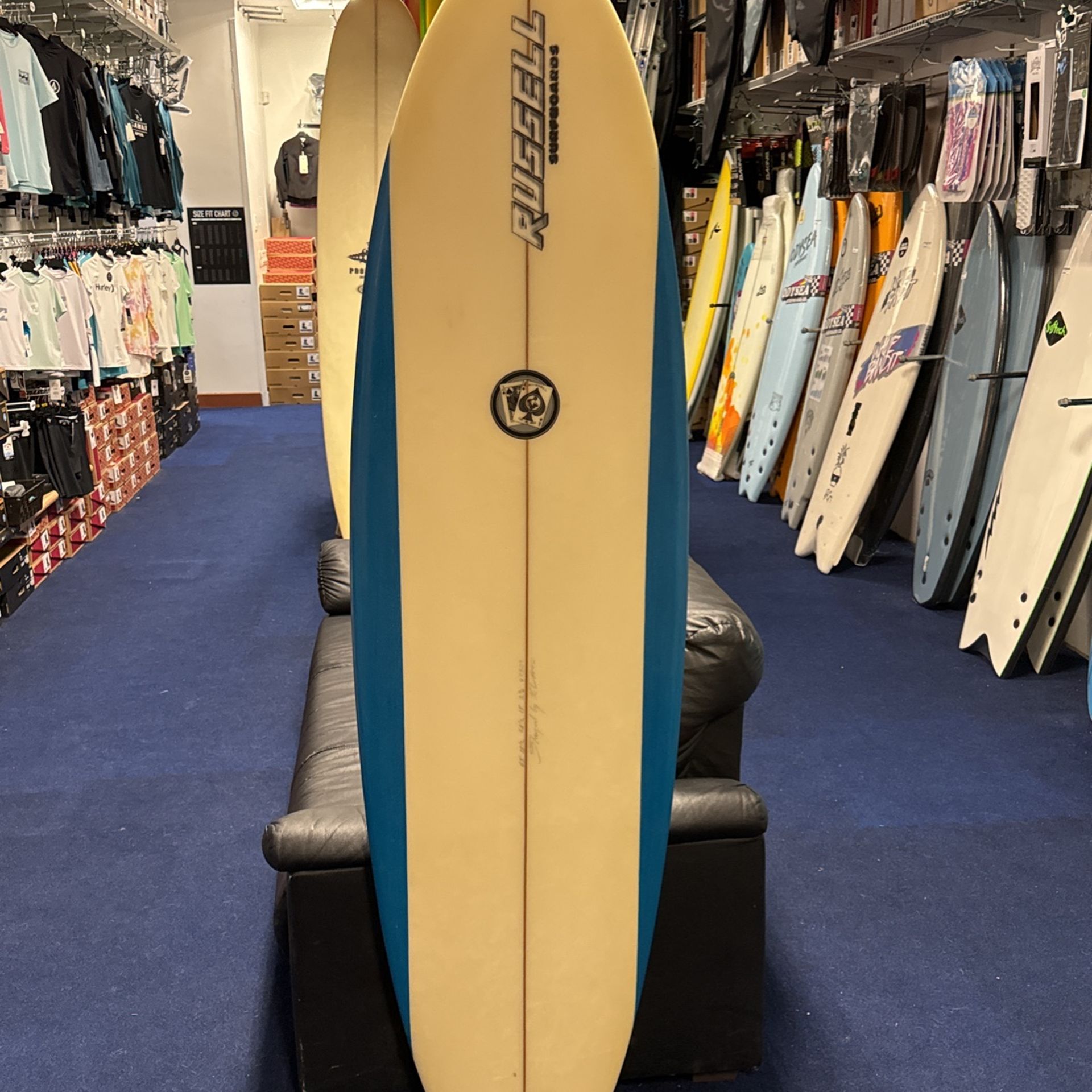 Russell Surfboards - Blue Meanie