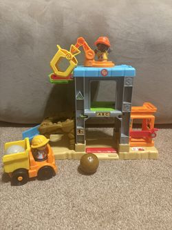 Fisher-Price Little People Load Up ‘N Learn Construction Site