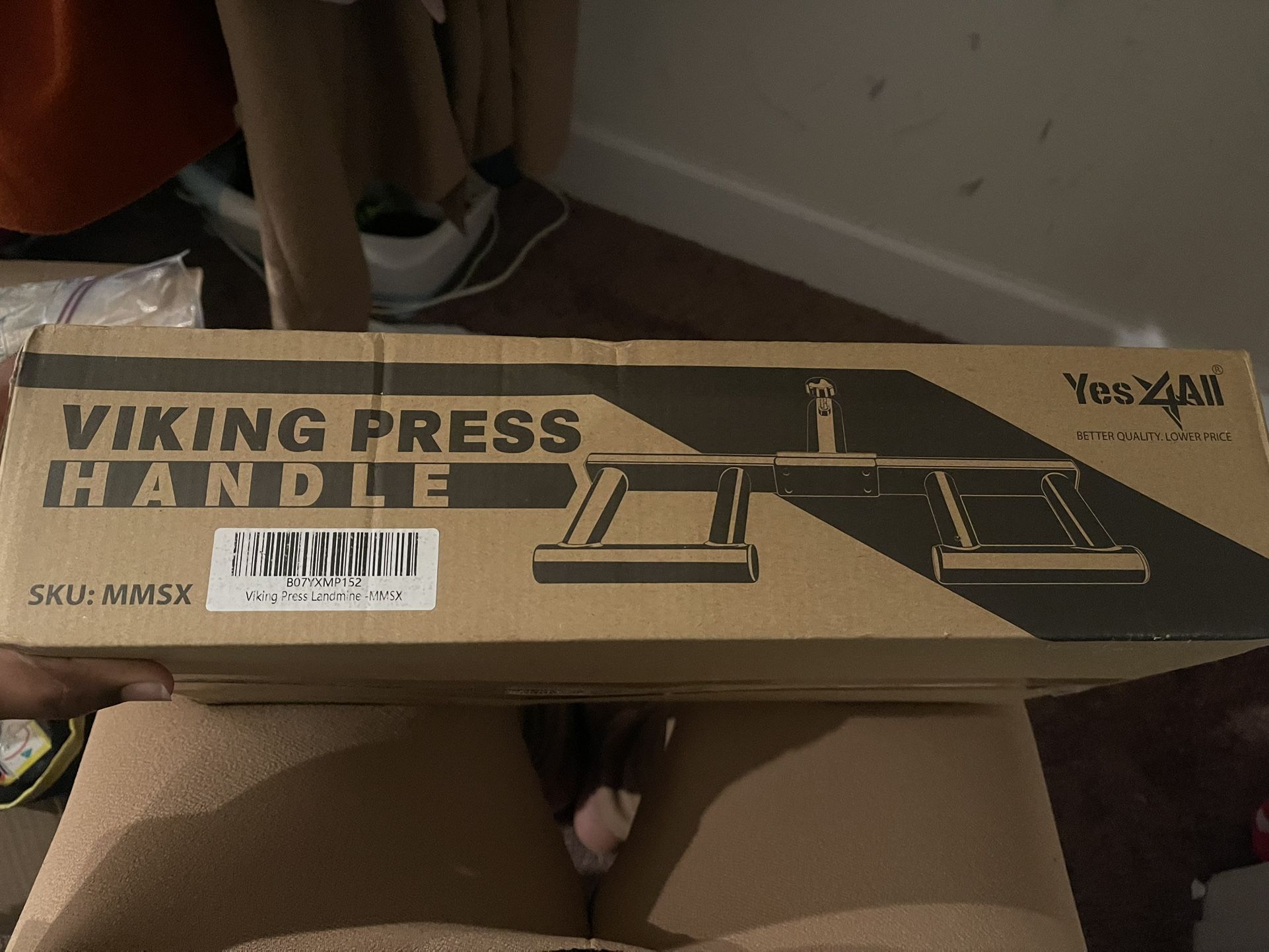 Viking Press landmine handle