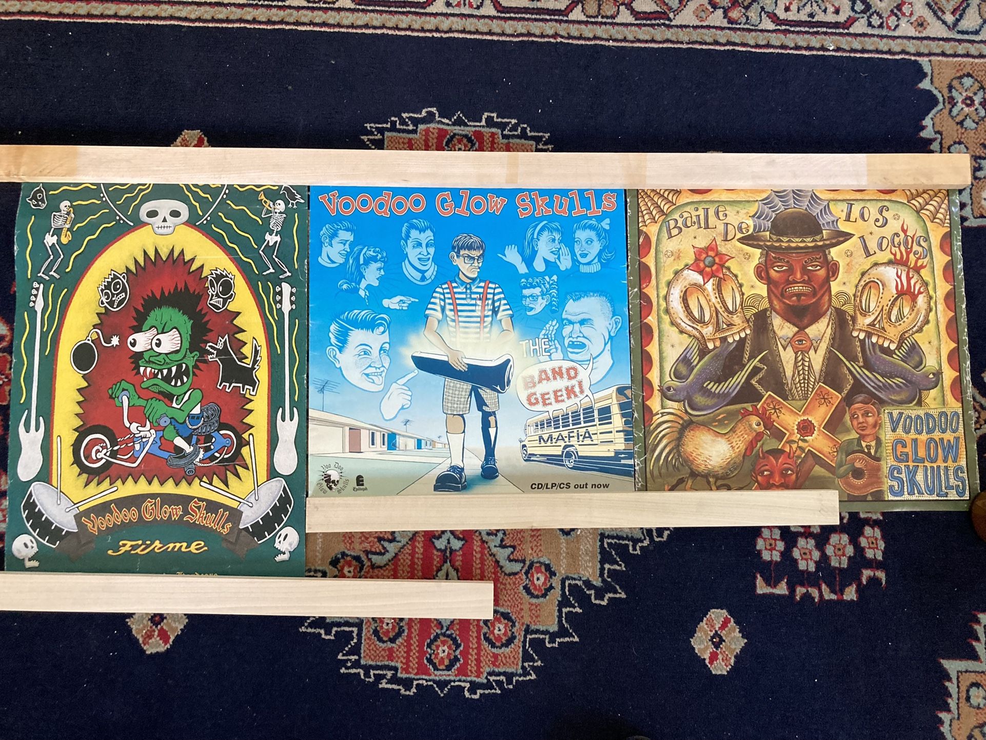 (3) Voodoo Glow Skulls Poster Album Promo Punk Ska Epitaph