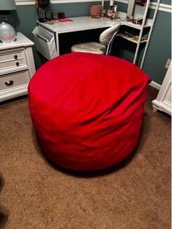Large Pink Bean Bag Chair