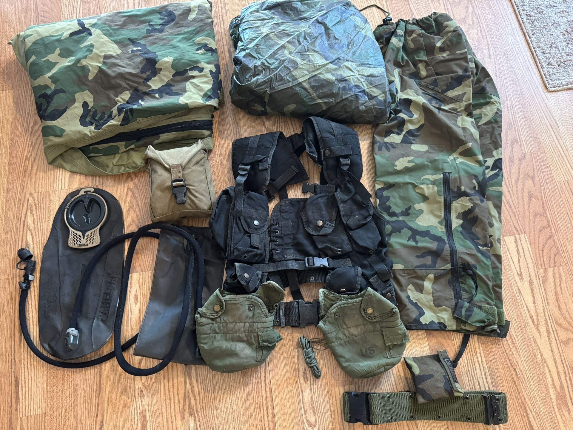 Military tactical camouflage gear